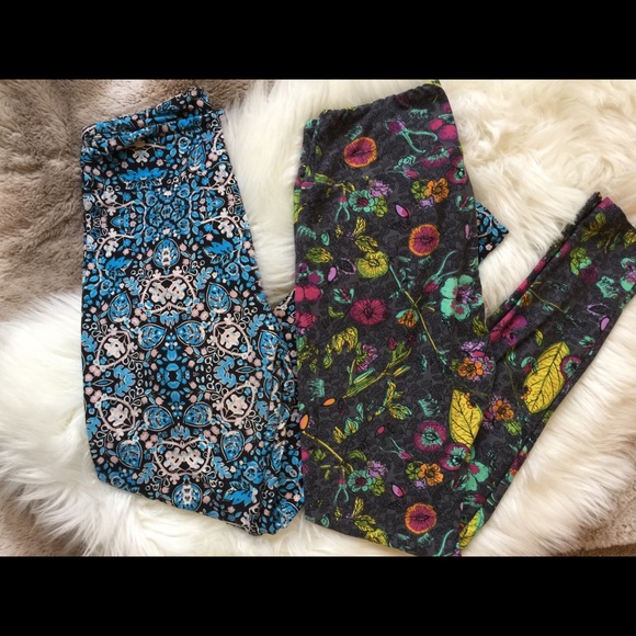 LuLaRoe Pants - 2 Pairs LuLaRoe OS leggings